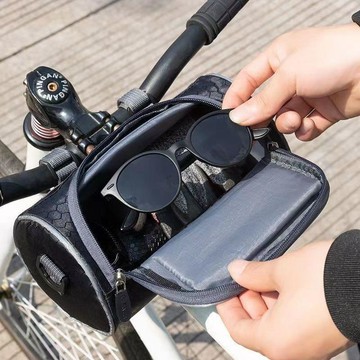【全店免運 限時下殺】電動車車頭包收納自行車置物儲物袋摩托車龍頭包車前置掛包腳踏車包  自行車置物袋 馬鞍包 上管包