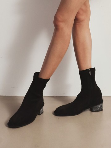 Marble Up-cycle Socks Boots S-Span