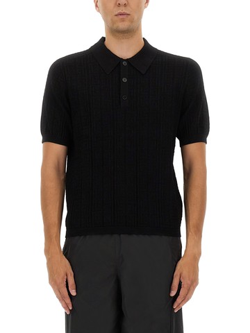 balmain knitted polo.