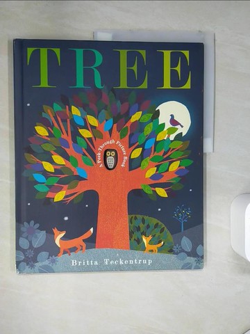 【書寶二手書T8／少年童書_TSU】Tree: A Peek-Through Picture Book_Hegarty, Patricia/ Teckentrup, Britta (ILT)