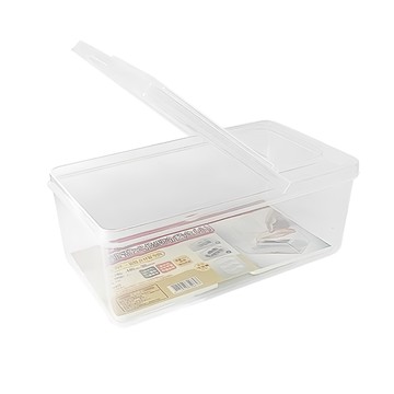 YI SHUIN 亞晨 小皇家開啟式長型冷藏盒/保鮮盒 24.6 x 14 x 9.8cm 2L  2個  1組