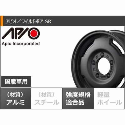 オフロードタイヤ ホイール4本セット アピオ WILDBOAR ワイルド