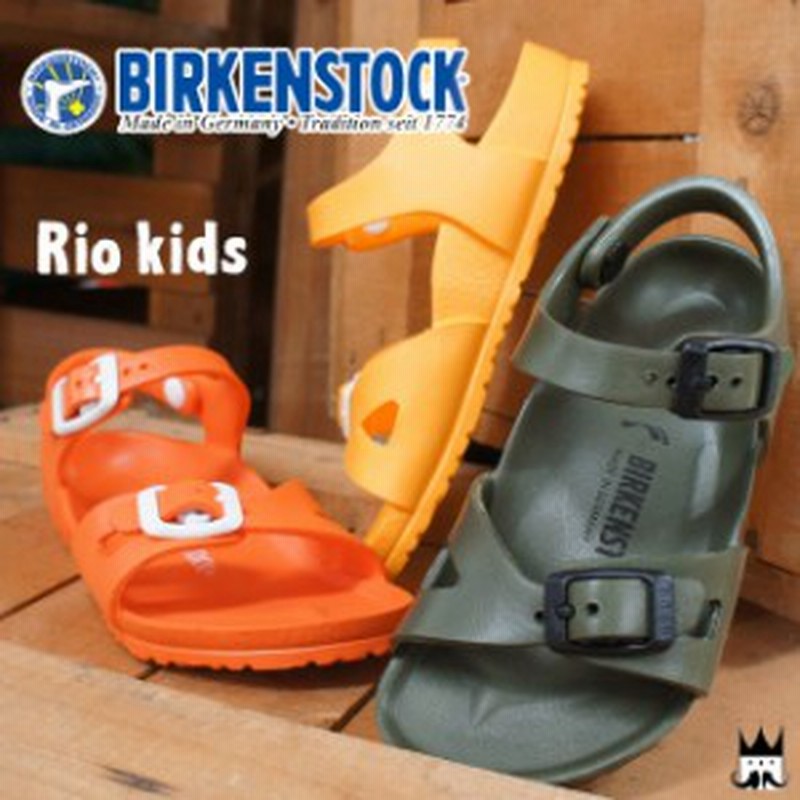 クーポン有 ビルケンシュトック Birkenstock 男の子 女の子 子供靴 キッズ ジュニア サンダル リオ Eva Rio カジュアル コンフォート 通販 Lineポイント最大1 0 Get Lineショッピング