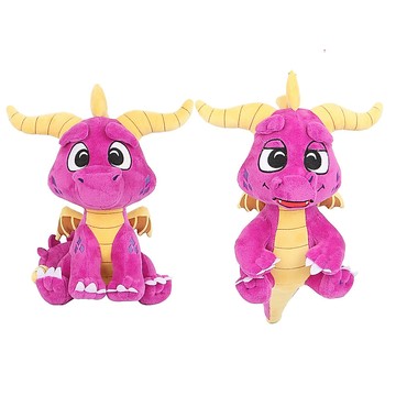 新品💗Spyro the Dragon小龍斯派羅小恐龍毛絨公仔卡通玩偶
