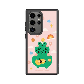 Galaxy S24 Ultra SolidSuit 黑 - Niniwanted - Frogs Ukulele