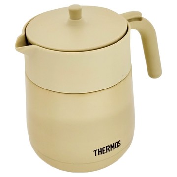THERMOS 膳魔師 不鏽鋼保溫壺  米色  700ml  1個