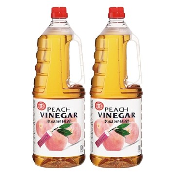 十全 幸福蜜桃醋  1.8L  2瓶