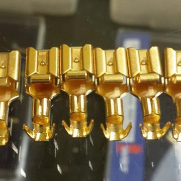 【促銷】川木 德國原裝正品 WBT鍍金線耳 汽車音響喇叭端子 2.8mm/4.8mm/6.3mm