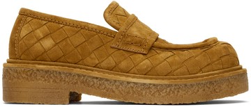 Bottega Veneta 黄褐色 Haddock 乐福鞋
