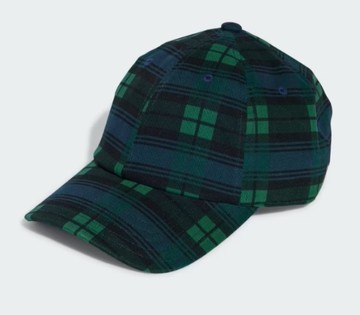 ADIDAS 帽子 TARTAN BB CAP 藍綠 格紋帽 老帽 IY1536