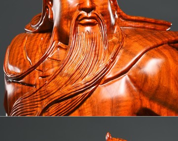 黃花梨木雕關公擺件實木質武財神關公像紅木關羽雕像大號招財鎮宅
