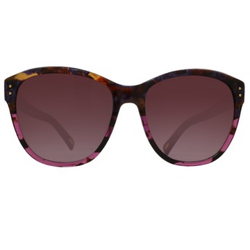 LOEWE 羅威新春天款 優雅花語系列太陽眼鏡(粉紫 SLW805-01GQ)