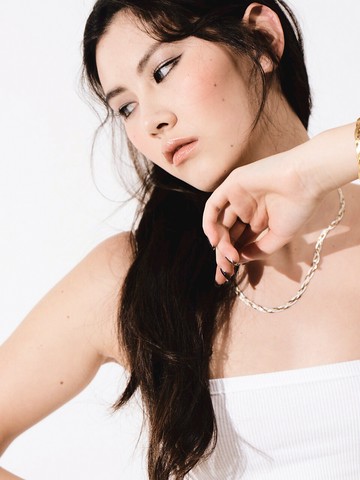 Plain Dia Necklace