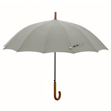MICHIKOLONDON 60公分木柄長柄傘 046  灰
