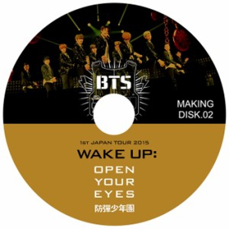 BTS WAKE UP Japan tour DVD-