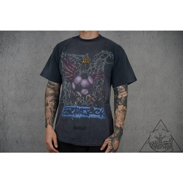 【HYDRA】Cactus Jack FCB Washed Spray Logo Tee 足球 短T【TVSSCT08】