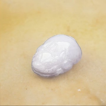 紫羅蘭翡翠貔貅 | 天然緬甸玉翡翠A貨|送禮