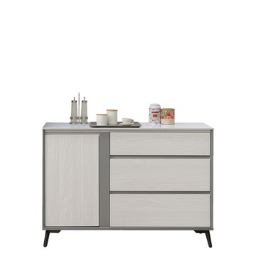 【Hampton 漢汀堡】模漫4尺岩板收納櫃下座(櫃子/收納櫃/置物櫃/餐櫥櫃)