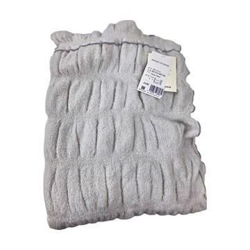 ROMANCE 日本製純棉柔軟泡泡四季發熱毯  200 x 140cm  灰藍色