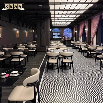 免運 咖啡店桌椅 沙發 商用沙發卡座 簡約餐飲店中式餐廳桌椅組合商用巖板面館西餐廳火鍋快餐飯店桌椅工廠直銷 售後保障 店長新品推薦 5k1226