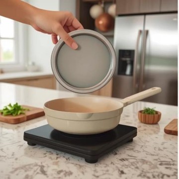 不粘鍋煎魚雞蛋家用煎鍋不粘鍋煎牛排平底鍋煎燃氣灶通用電磁爐