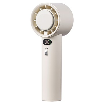 CYKE 637 USB製冷數顯手持風扇  WX-637  白色