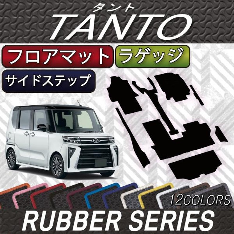 ダイハツ タント前期用サイドステップ べた付く