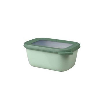 荷蘭 Mepal 方形密封保鮮盒(深)750ml-鼠尾草綠