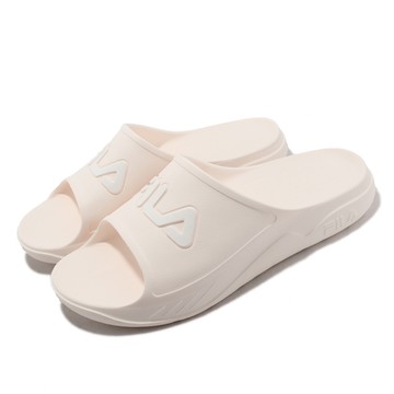 FILA PLUMPY SLIDE 男女 拖鞋 米白