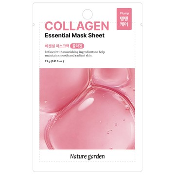 Nature garden 保濕舒緩面膜 （膠原蛋白） 單片x10入團購組