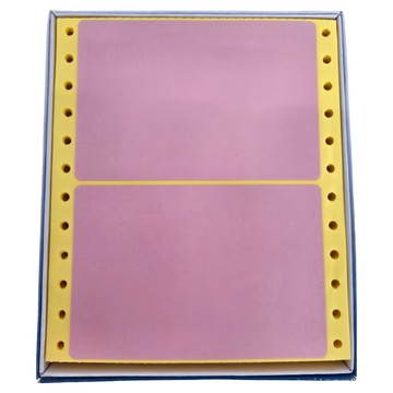 華麗牌 電腦列印標籤 WL-5012R 單排 紅色  2個  300張