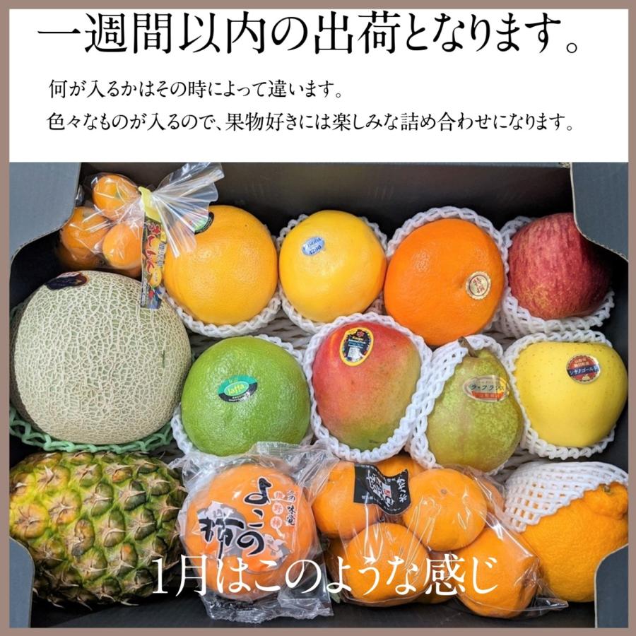 フルーツ生活 旬の 果物 詰合せ 山形県産が必ず入る 内容が毎日変わる フルーツ詰め合わせ ギフト用 贈答用 出荷時画像あり 記念日 誕生日