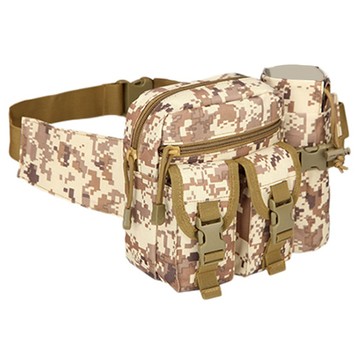 Hit Monster 路亞釣魚腰包  混合棕色  18 x 7 x 14 x 5cm