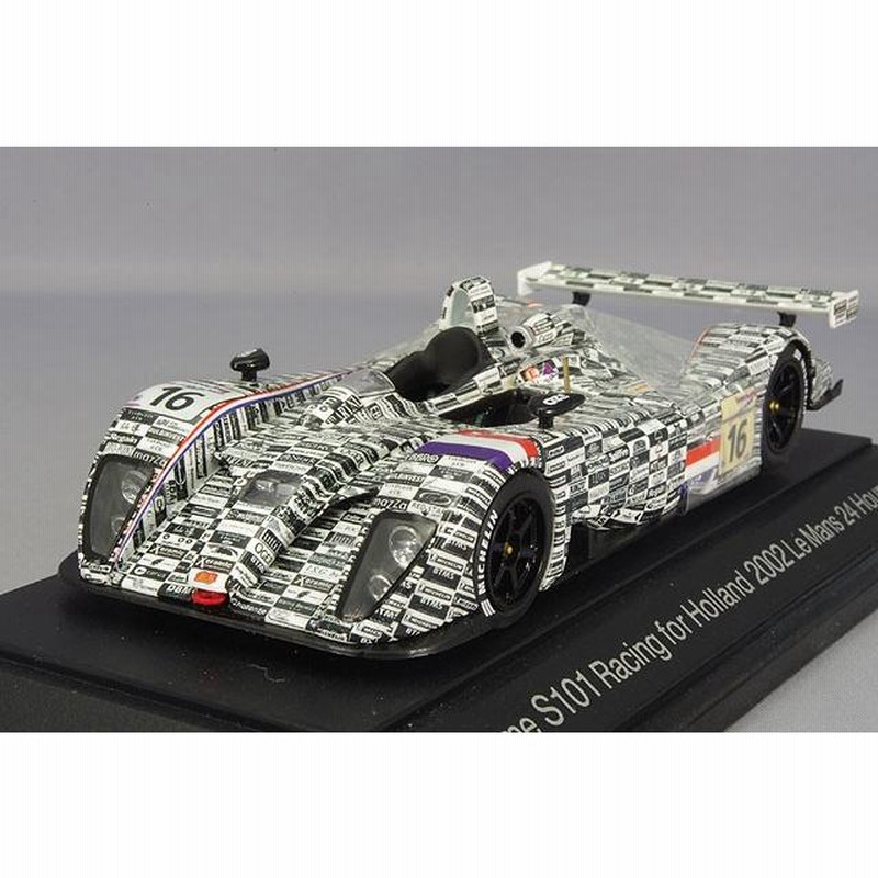 ミニカー/完成品 エブロ 1/43 童夢 S101 2002 ルマン24H 8位 #16