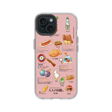 iPhone 15 Clear 透明 - 大人の図鑑 - 日式祭典編_圖鑑風