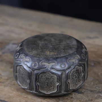 青石山西純手工雕刻石雕民俗懷舊燈籠承壺石鼓空間陳設裝飾擺件