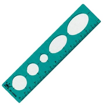 徠福LIFE高中數學尺/TP-105A/15cm