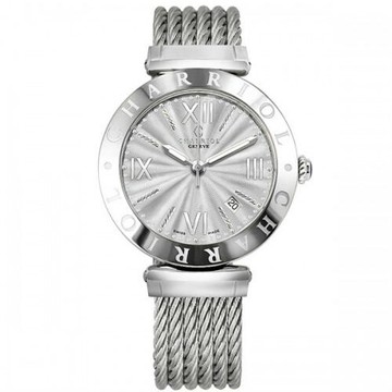 CHARRIOL夏利豪(ALS51101)ALS51A101 Alexandre系列經典鋼索腕錶/放射面40mm｜樂天全館特惠中★指定刷卡回饋10%
