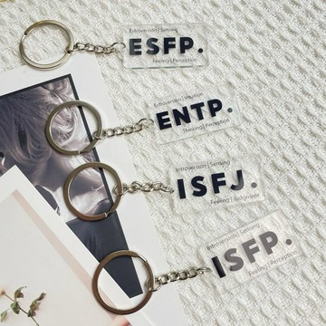 隔日到貨🔥吊飾🔥MBTI 吊飾 MBTI 16型人格 壓克力 吊飾 造型 社恐/社牛專用 鑰匙圈吊飾