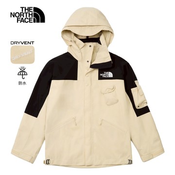 UE男款米色DRYVENT防水衝鋒衣｜8F4EGIY