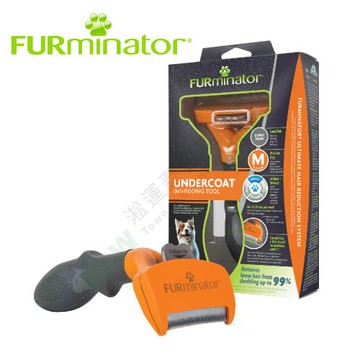 Furminator 美國神效專利去毛梳 長毛中型犬專用