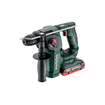metabo 美達寶 18V鋰電無刷兩用鎚鑽 4.0Ah雙電套裝組 隨附工具袋(BH 18 LTX BL 16)
