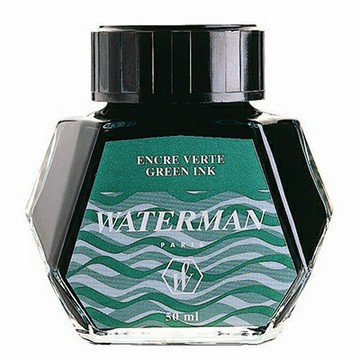 【文具通】WATERMAN 威迪文 瓶裝墨水 50ml 綠 出貨為12瓶裝 可混搭其他色系 WTM-W0110770【APP滿額下單10%點數(單一帳號最高1000點)】4/30止