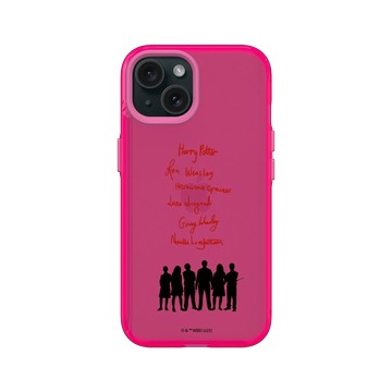 iPhone 15 Clear 粉漾桃 - 哈利波特 Harry Potter - 鄧不利多的軍隊
