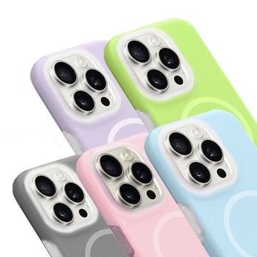 IN7 果凍系列 iPhone 16 Pro 液態矽膠磁吸防摔保護殼