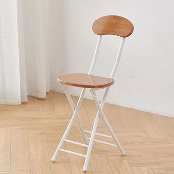 【折疊椅】折疊椅子 便攜凳子 戶外椅子 簡易靠背椅 培訓椅 傢用椅子 簡約圓凳 宿舍椅子