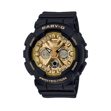 CASIO卡西歐BABY-G BA-130-1A3 金屬質感配色兼具多元機能與時尚外觀43.3mm｜樂天全館特惠中★指定刷卡回饋10%