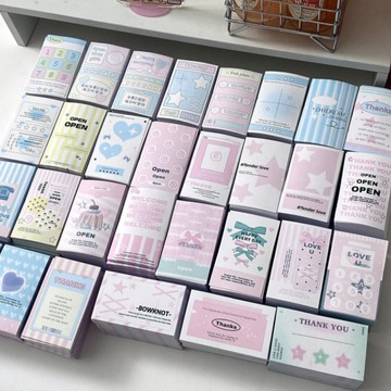 台灣現貨⭐韓系貼紙 封口貼 飛機盒貼紙 出卡貼紙 裝飾貼紙 打包貼紙 禮物貼 貴婦打包 星星貼紙 小卡貼紙 愛豆 追星
