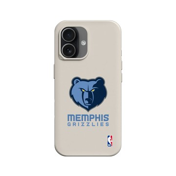 iPhone 17 SolidX 貝殼灰 - NBA - Logo-曼斐斯灰熊 Memphis Grizzlies