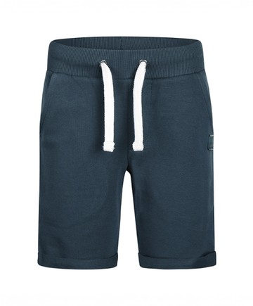 素面藍色短褲110cm